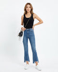 Heidi-Outlet - Lyken | Flared Cropped Pants Women