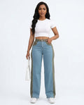 Heidi-Outlet - Codar | Two-Tone Wide-Leg Pants Women