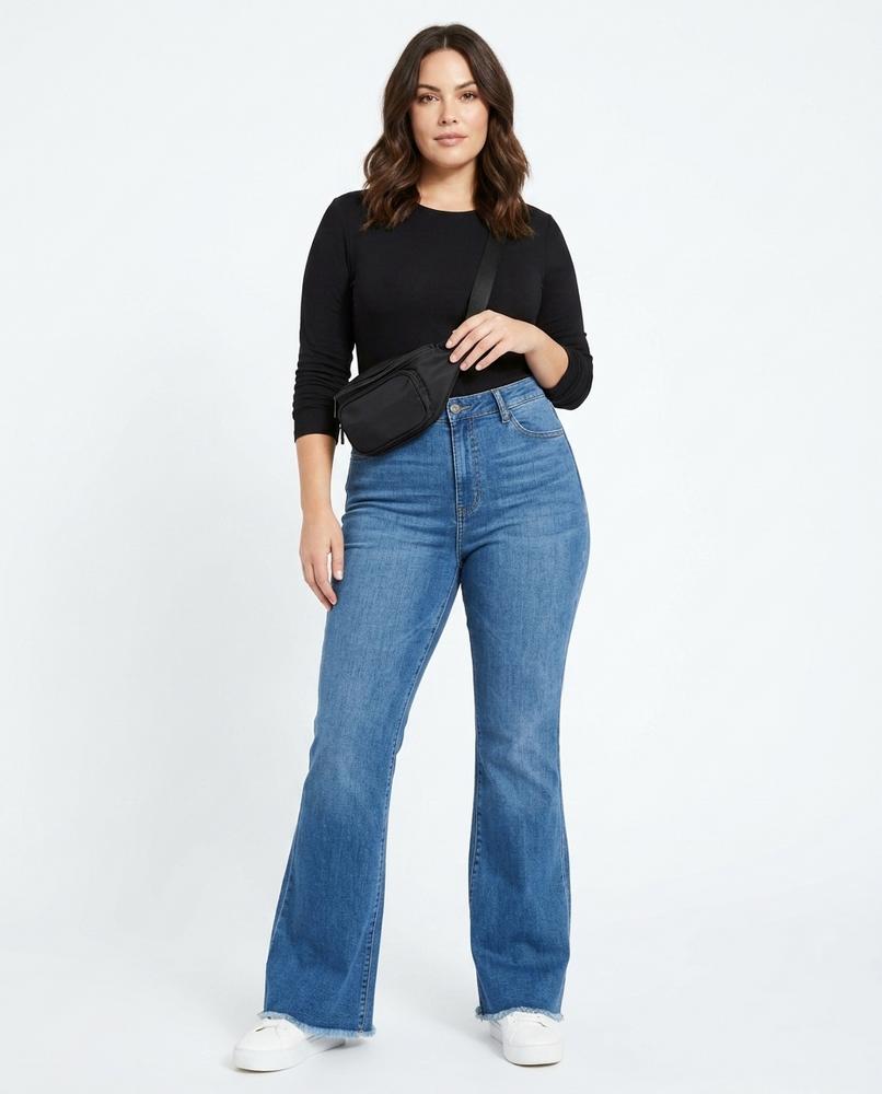 Heidi-Outlet - Darel | High-Waisted Flared Pants Women