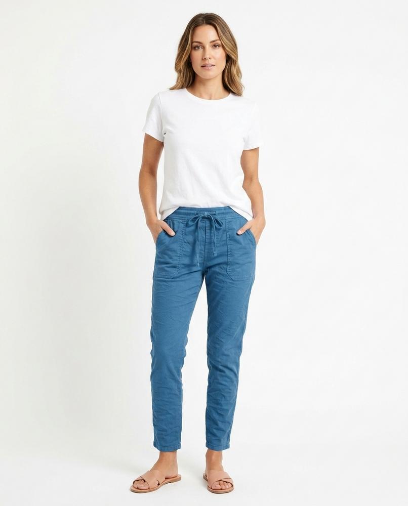 Heidi-Outlet - Kaver | Drawstring Straight-Leg Pants Women