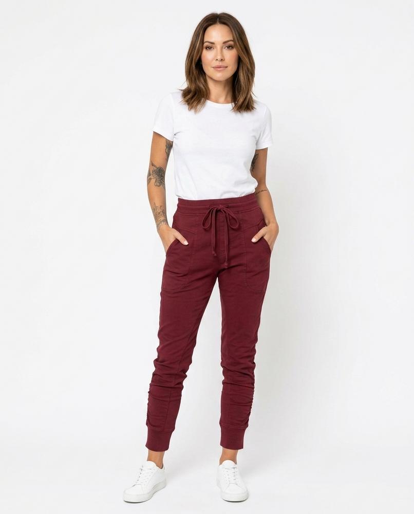 Heidi-Outlet - Kaver | Drawstring Straight-Leg Pants Women