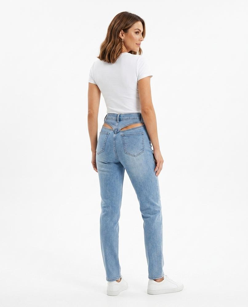 Heidi-Outlet - Savan | High-Waisted Cut-Out Pants Women