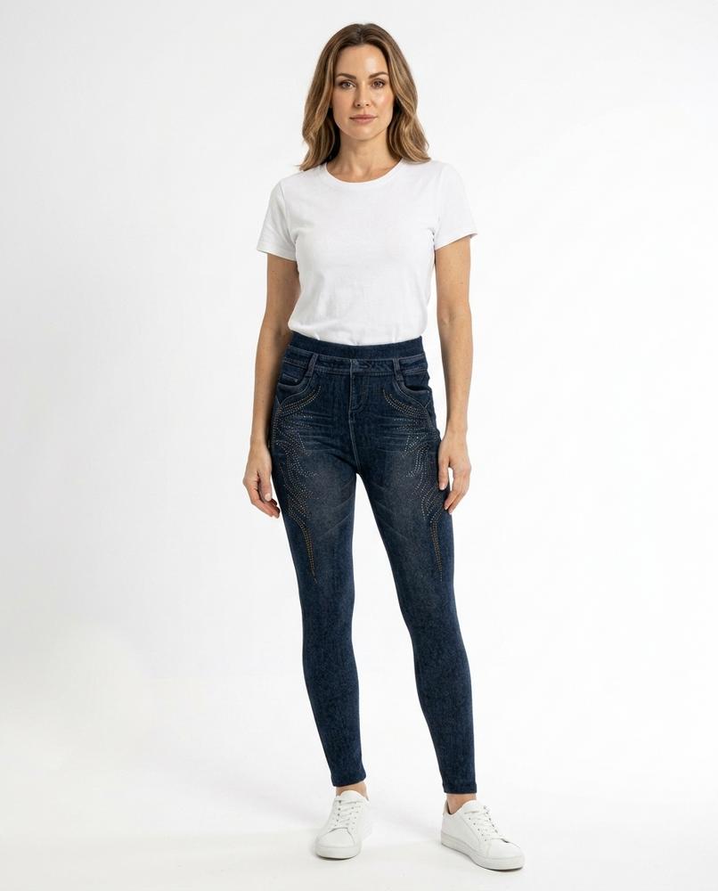 Heidi-Outlet - Zevan | Embellished Slim-Fit Pants Women