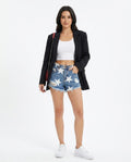 Heidi-Outlet - Salin | Star-Printed Distressed Pants Women