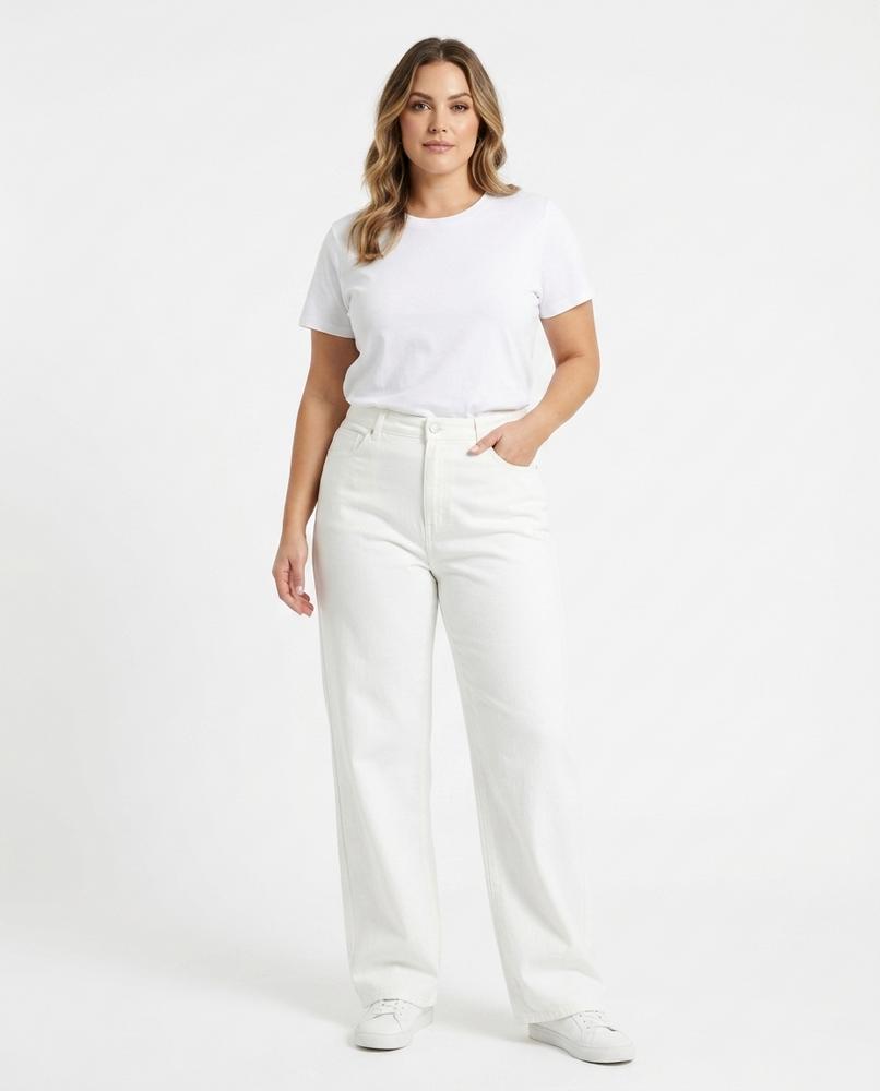 Heidi-Outlet - Lomon | High-Waist Wide-Leg Pants Women