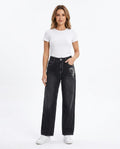 Heidi-Outlet - Alnor | High-Waisted Embroidered Pants Women