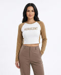 Heidi-Outlet - Camir | Cropped Raglan Sleeve Top Women